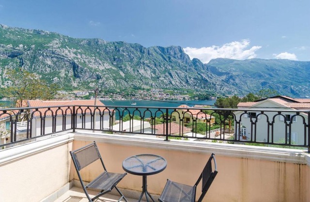 Awesome apartment in Prcanj with 1 Bedrooms and WiFi