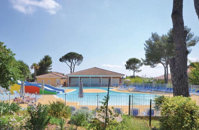 Awesome home in Calvisson with 1 Bedrooms and Outdoor swimming pool