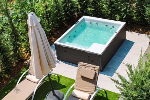 Azalea Villa Sani with Outdoor Hot Tub, Sani Luxury Villas Collection