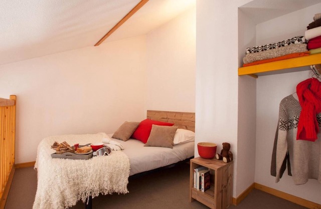 Balcony, parking, tv, ski locker, 28m², Val Cenis