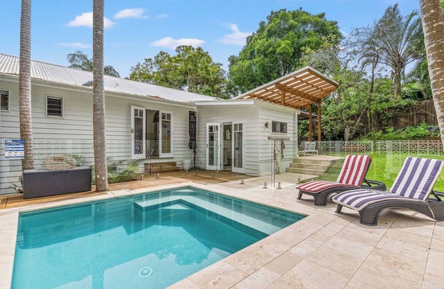 Bangalla is a haven of relaxation only 10 minutes walk from the Bangalow village