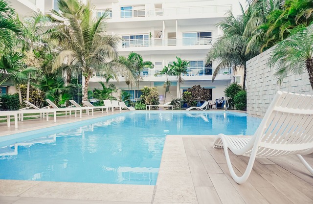 Bayazul 307B terrace with beach view !