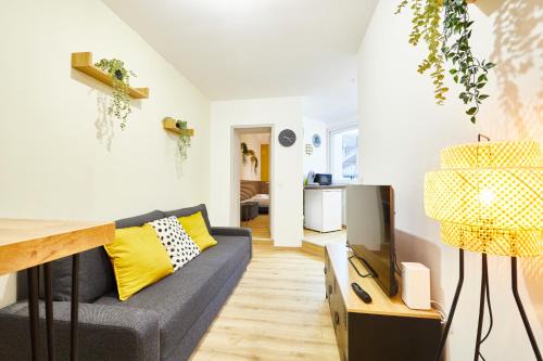 BE-0 - Appartement 2 pièces pour 1-2 pers au RDC au centre de Mulhouse