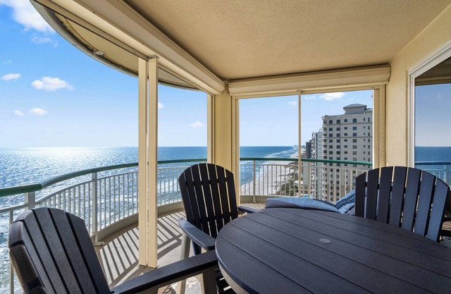 Beach Colony West 17th Floor Beachfront Condo | Large Balcony | My Beach Getaways