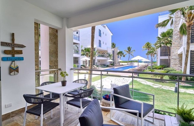 Beach Condo w/Sea View C-102 @ Costa Atlantica