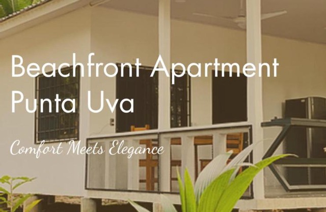 Beach Front Apartment Punta Uva