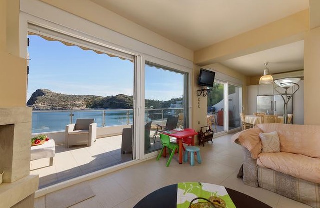 Beach Front Condo South Crete