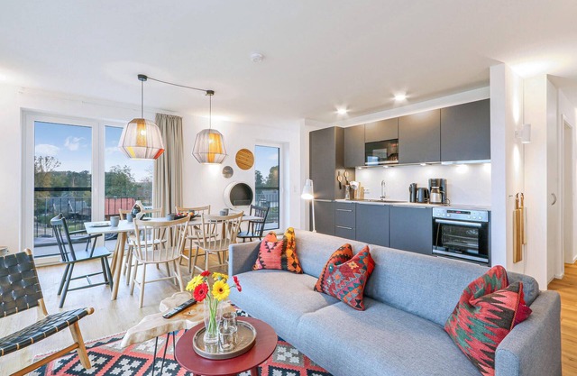 Beach front apartment