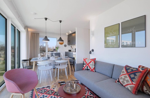 Beach front apartment