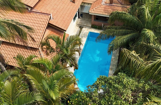 Beach house near São Paulo in a gated community
