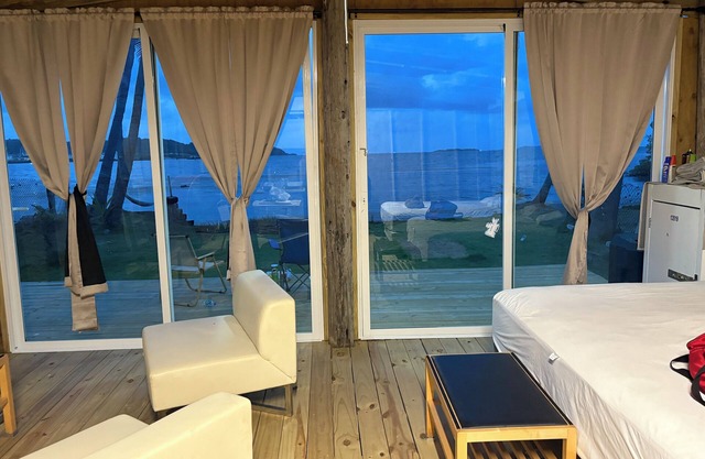 Beachfront cabana with tour access in Puerto Del Rey Fajardo
