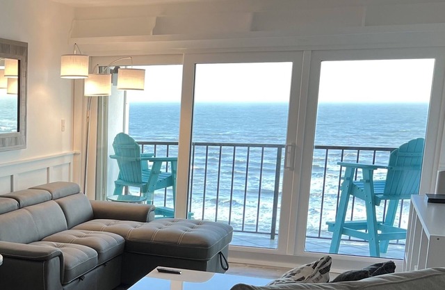 Beachfront condo with stunning ocean views. Pet-Friendly!