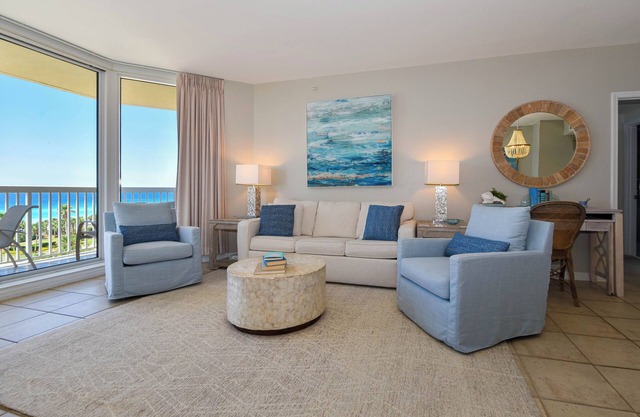 Beachfront Condo with Views from Both Bedrooms. Includes Beach Service