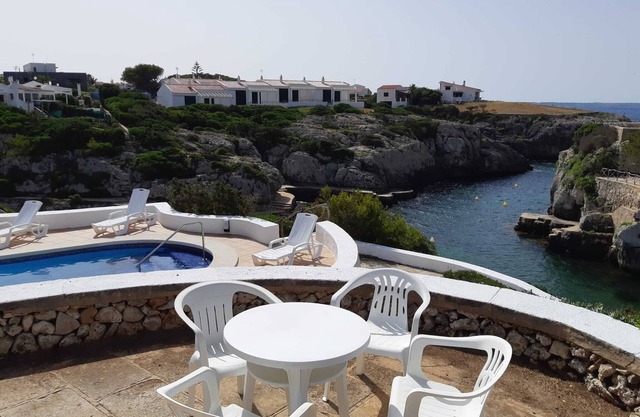 Beachfront duplex with terrace and pool
