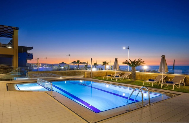 Beachfront Villa Avra with private swimming pool