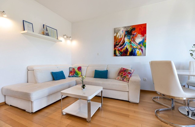Beachside Comfort in Split with terrace