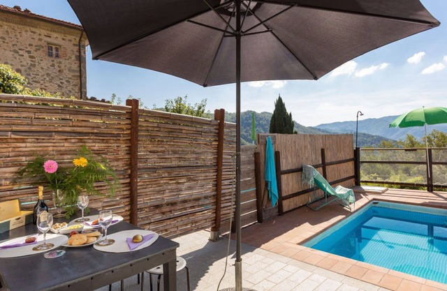 Beautiful apartment for 5 guests with private pool, WIFI, TV and pets allowed