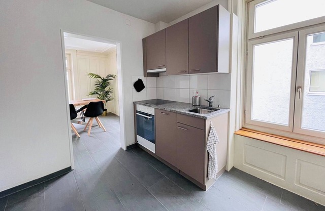 Beautiful, bright, large apartment with balcony smarttv