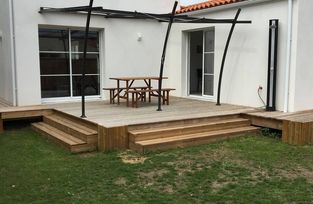 beautiful new house cotinière 400M beach and 300m shops