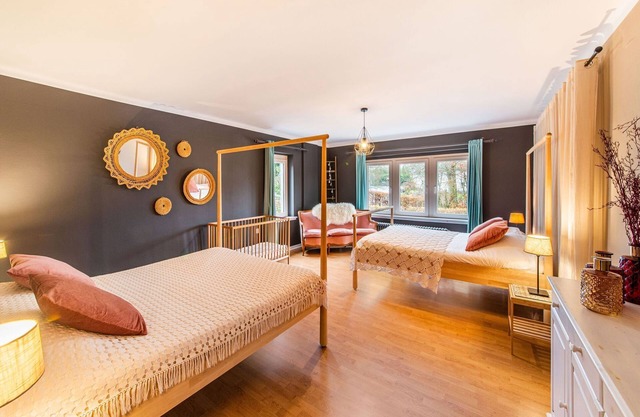 Beautiful group house with large garden
