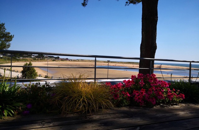 Beautiful house/apartment with panoramic view of the beach and ocean.