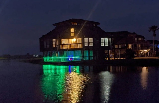 Beautiful ocean views from condo's 3 story deck!
