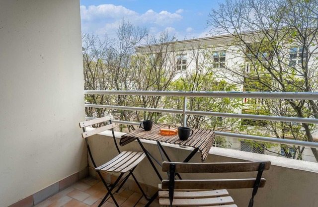 Beautiful renovated apartment with a balcony