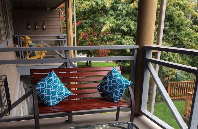 Beautiful two bed two bath townhouse located just outside the village