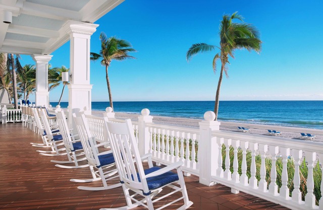 Beautiful Views From An OCEANFRONT Guestroom in Pelican Grand Beach Resort