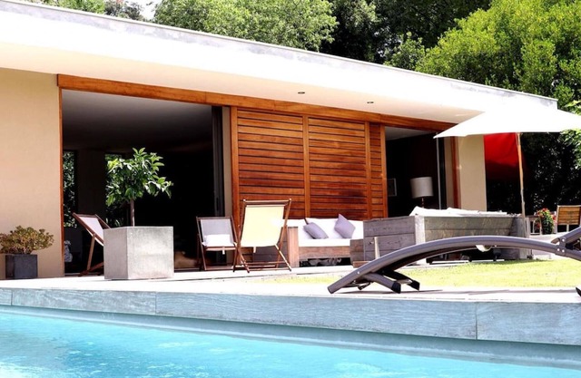 Beautiful village home with pool and air-conditioning