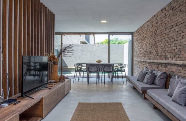 Bela Casa Com Piscina Min Da Praia 