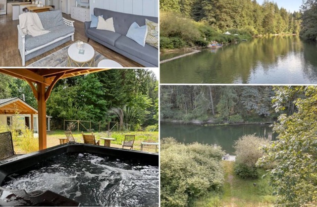 Boho Bat Bothy on the River at The Fig and Filbert