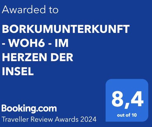 BORKUMUNTERKUNFT - WOH6 - IM HERZEN DER INSEL