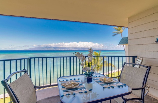 Breathtaking ocea views-Kahana Reef 406!Quam Properties