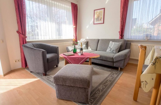 Bright and friendly furnished apartment in a central and quiet location! -