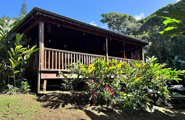 Bungalow créole en pleine nature
