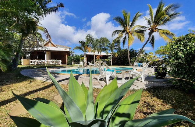 Bungalow Eco-responsable Dans Jardin Tropical