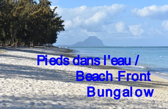 Bungalow - Feet in the water