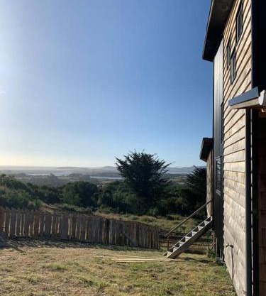 Cabaña con hermosa vista