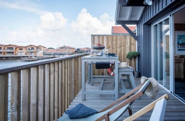 Cabane Bois n°4 Bord de Leau Bassin Darcachon