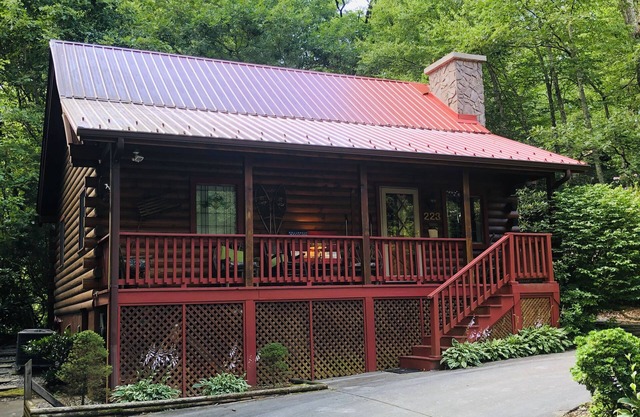 Cabin Nestled in Blowing Rock