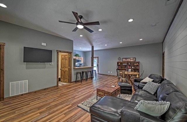 ‘Camp Monroe’ in Bloomington w/Deck & Views!