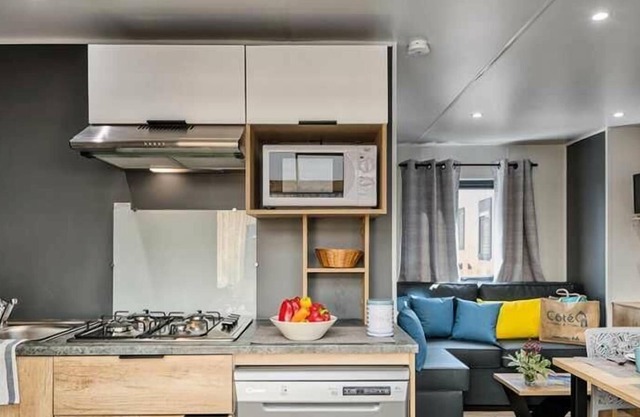 Camping Côté Ô Port Manec'h**** - Mobil Home Confort 3 rooms 4 people