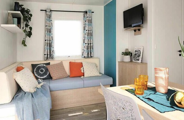 Camping Côté Ô Port Manec'h**** - Mobil Home Confort 4 rooms 6 people