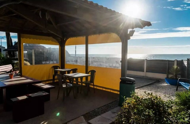 Camping du Bord de Mer * - Comfort mobile home 1 bedroom + terrace - Sea View 2 people
