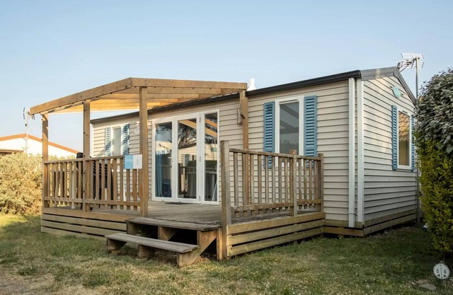 Camping du Bord de Mer * - Mobil home Eco 2 bedrooms + terrace - economical 4 people