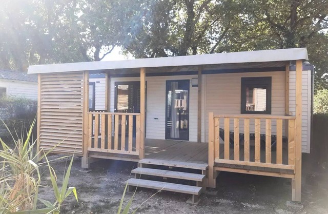 Camping Les Brillas* - Mobile home Féerique 4 rooms 6 people Air-conditioned