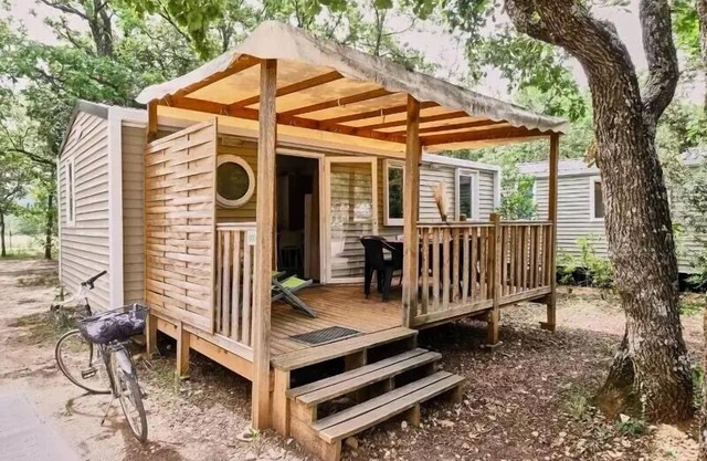 Camping maeva Escapades Le Domaine des Chênes Blancs * - Cozy Mobile Home 4 Rooms 6 People Air Conditioned