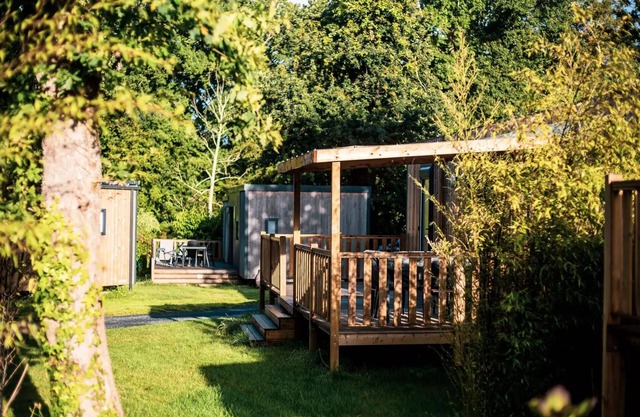 Camping Sunêlia Lanniron Orangery * - Sunêlia Luxe Lodge 2 bedrooms 2 bathrooms - Sheets provided 4 people