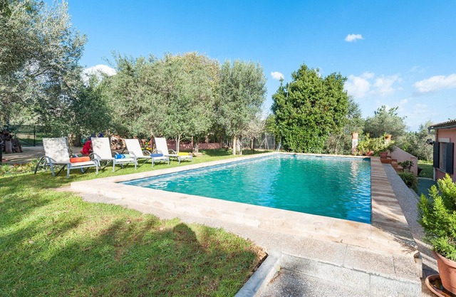 Can Lluc with private pool and children's playground